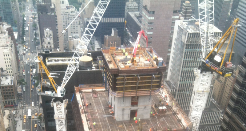 Innovative Vertical Alignment System Keeps 432 Park Ave. Plumb